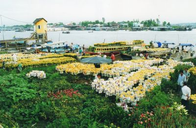 Têt sur le Mékong