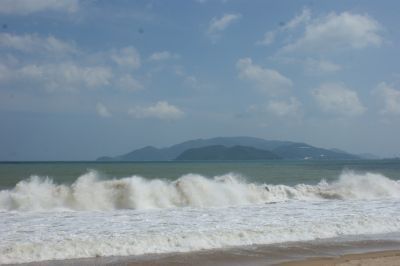 La plage côté mer