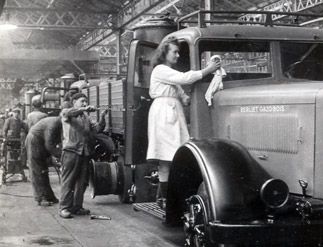 Usine Berliet à Vénissieux en 1944