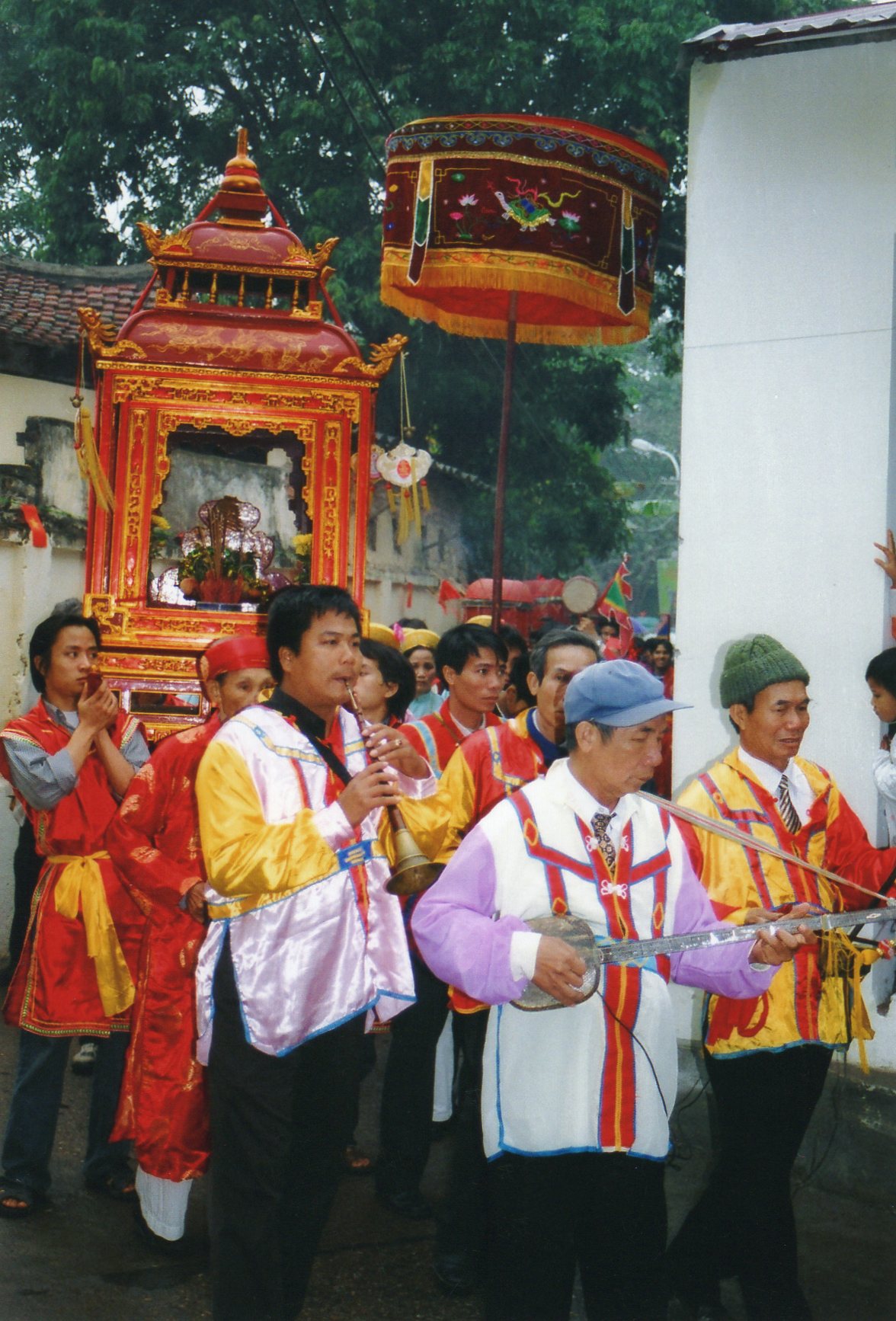 Fête du village de Tai Mo, le village natal de Diep 2000