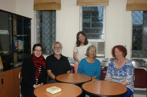 Huong, Gérard, Yen, Mai et Régine