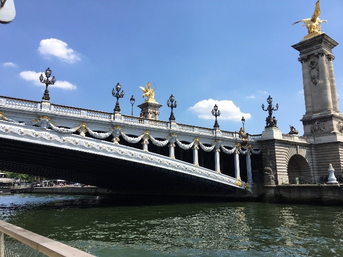 Pont Alexandre III depuis le bateau-mouche
