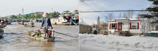 Du delta du Mékong aux hivers québécois