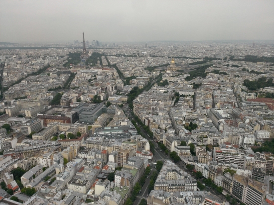 Paris, vu de la butte Montmartre