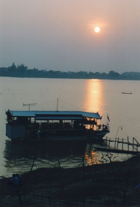 Laos - Coucher de soleil