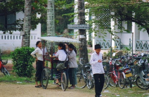 Laos - La lessive sèche