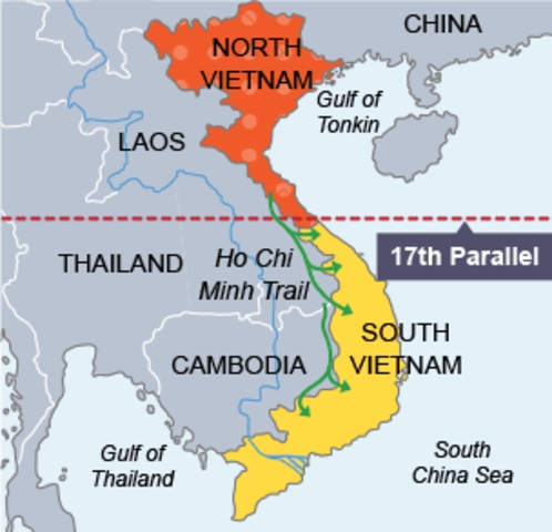 Loin du Vietnam - carte