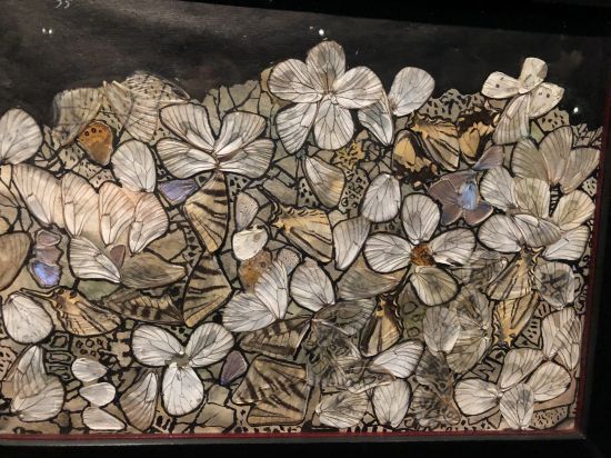 Collage d’ailes de papillons – Jean Dubuffet dans l’exposition au Musée des arts décoratifs
