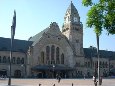 La gare SNCF de Metz