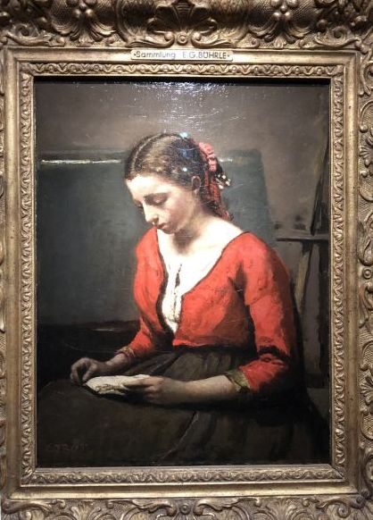 La Liseuse – Camille Corot