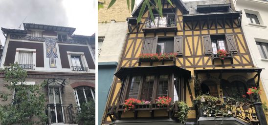 Les belles maisons du square Montsouris