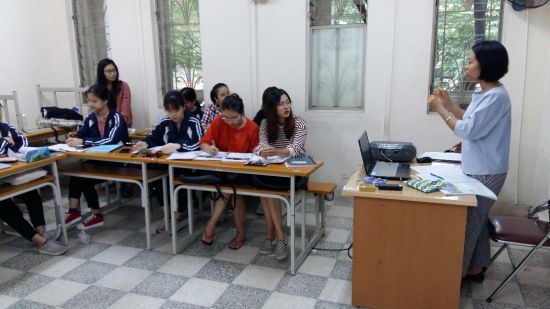 Classe de 2ème  année de Thuy Linh