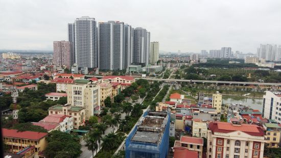 Le quartier de My Dinh sorti de terre depuis 2006