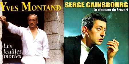 Yves Montand et Serge Gainsburg