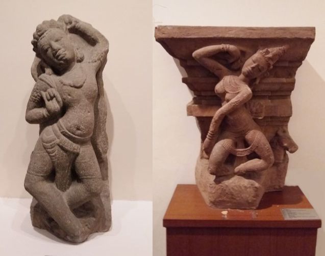 statues féminines de la culture du Champa