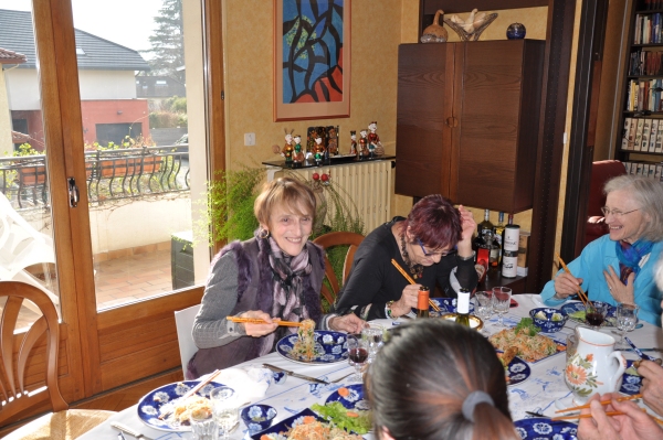 Dégustation des plats vietnamiens