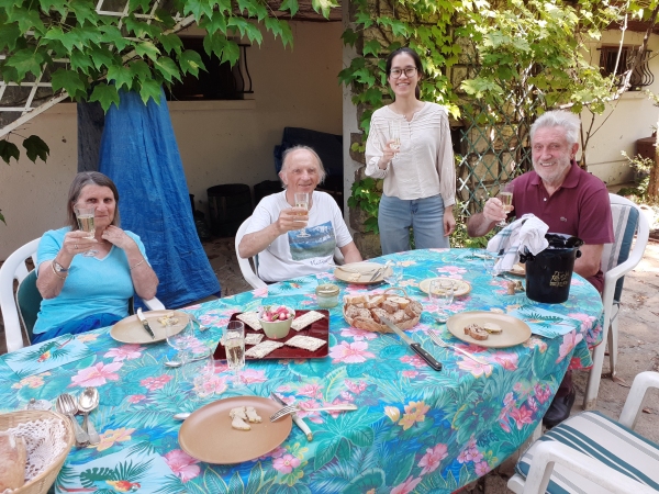 Marie-France, Maurice, Phuong et Jean-Claude