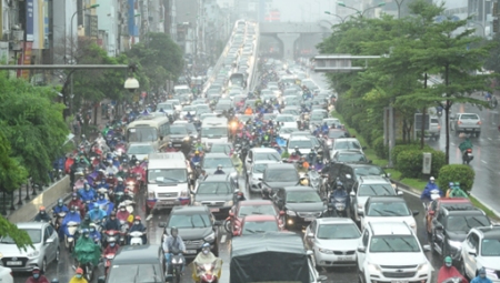 La circulation automobile a bel et bien repris !