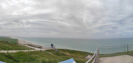    Vue sur la mer depuis le cap Gris-Nez