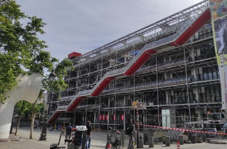 Centre Pompidou, symbole de l’art contemporain