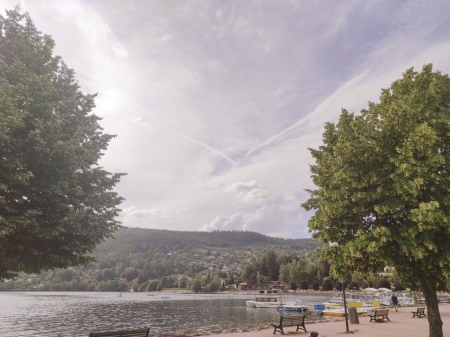 Lac de Gérardmer sous le soleil