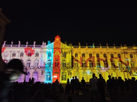 Spectacle de son et lumière, Place Stanislas