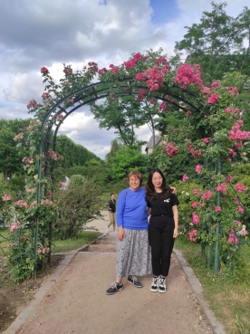 Au jardin des Plantes avec Marie-Luce