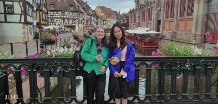 Mai Ly et Marie-Ange à Colmar, en juin