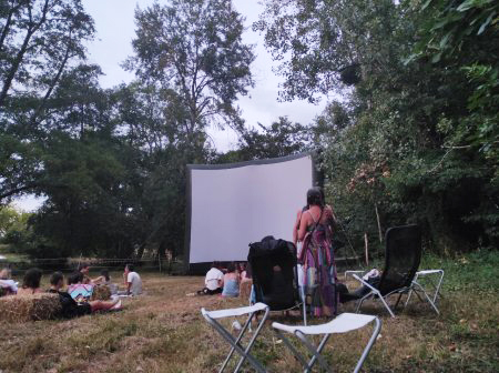 Cinéma en plein air