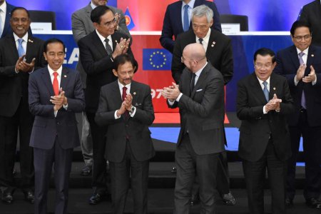 Au sommet Union européenne - Asean, à Bruxelles, mercredi 14 décembre 2022