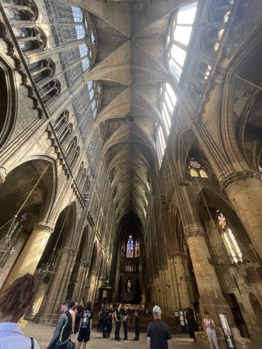  À la Cathédrale Saint-Étienne à Metz