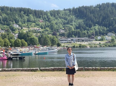 Au bord du lac de Gérardmer