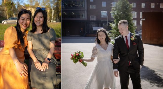  Hoai Anh et sa sœur - Les jeunes mariés