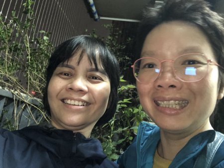 Diep – à gauche - est professeure de français au lycée Chu Van An