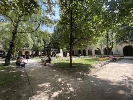 Le jardin du Musée des Beaux-Arts de Lyon