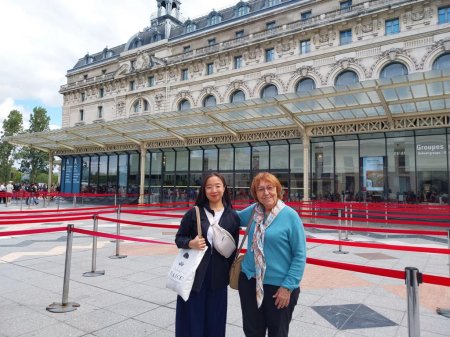 A Orsay avec Marie-Luce