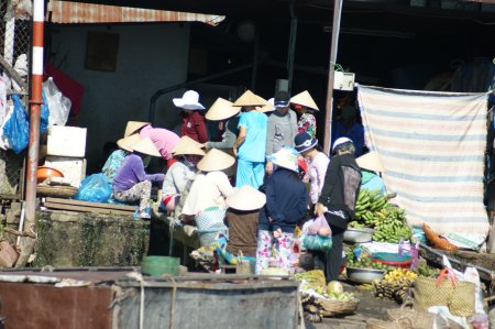 Marché de Can Tho, delta du Mékong, 2012 © R.H.