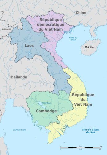 Partition du Vietnam décidée lors
des Accords de Genève en 1955