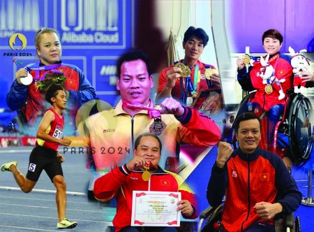 La délégation vietnamienne à Paris 2024