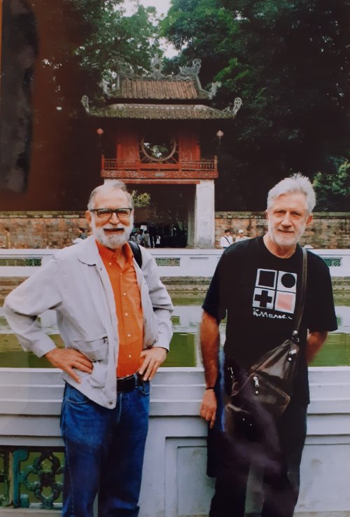 Serge et Jean-Claude au temple de la littérature